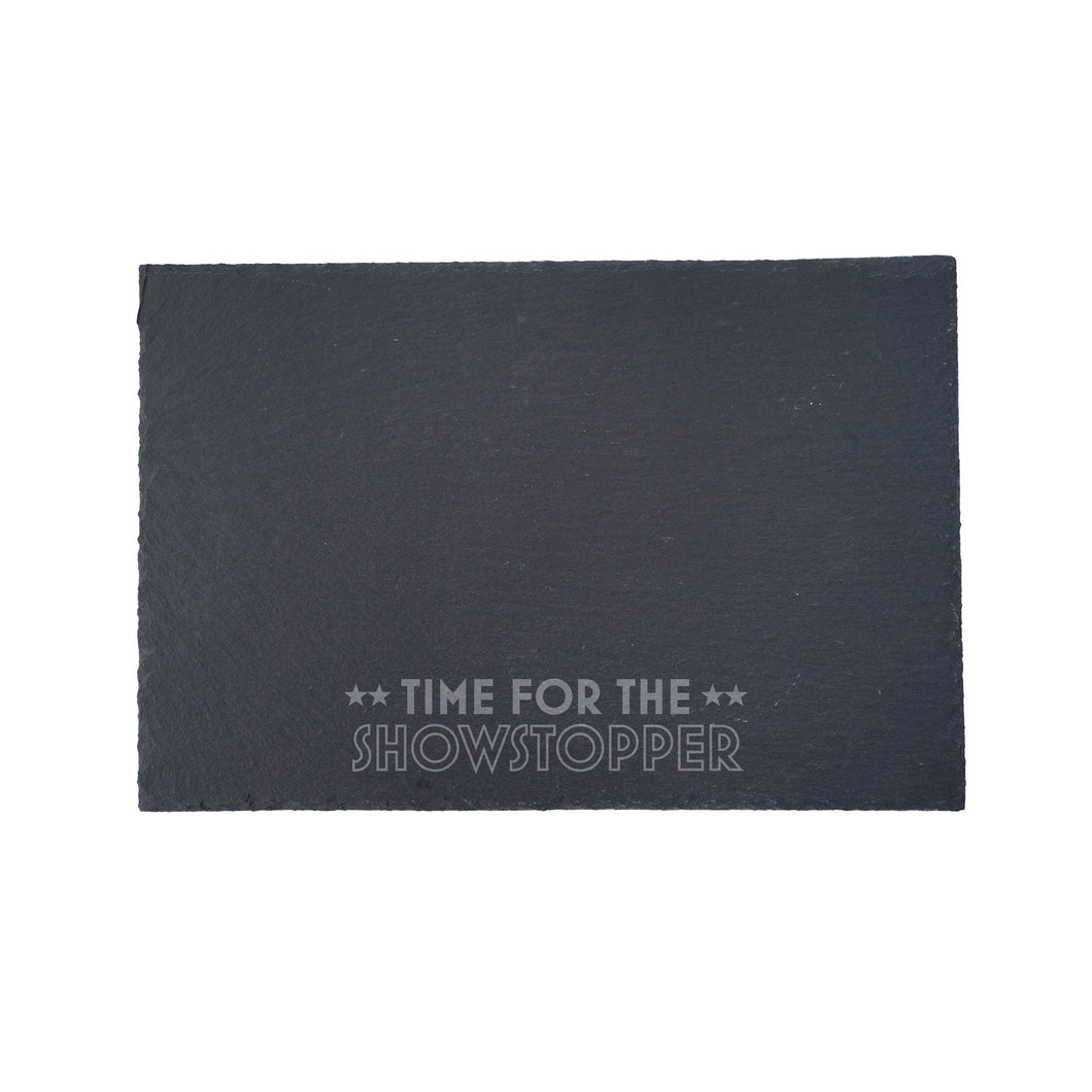 Showstopper 'Bake Off' Slate Plate