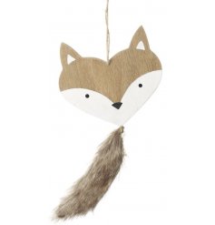 Heart Fox with Fluffy Tail