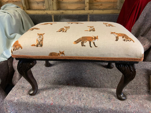 Adjustable footstool SOLD