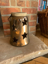 Load image into Gallery viewer, antique bronze lantern